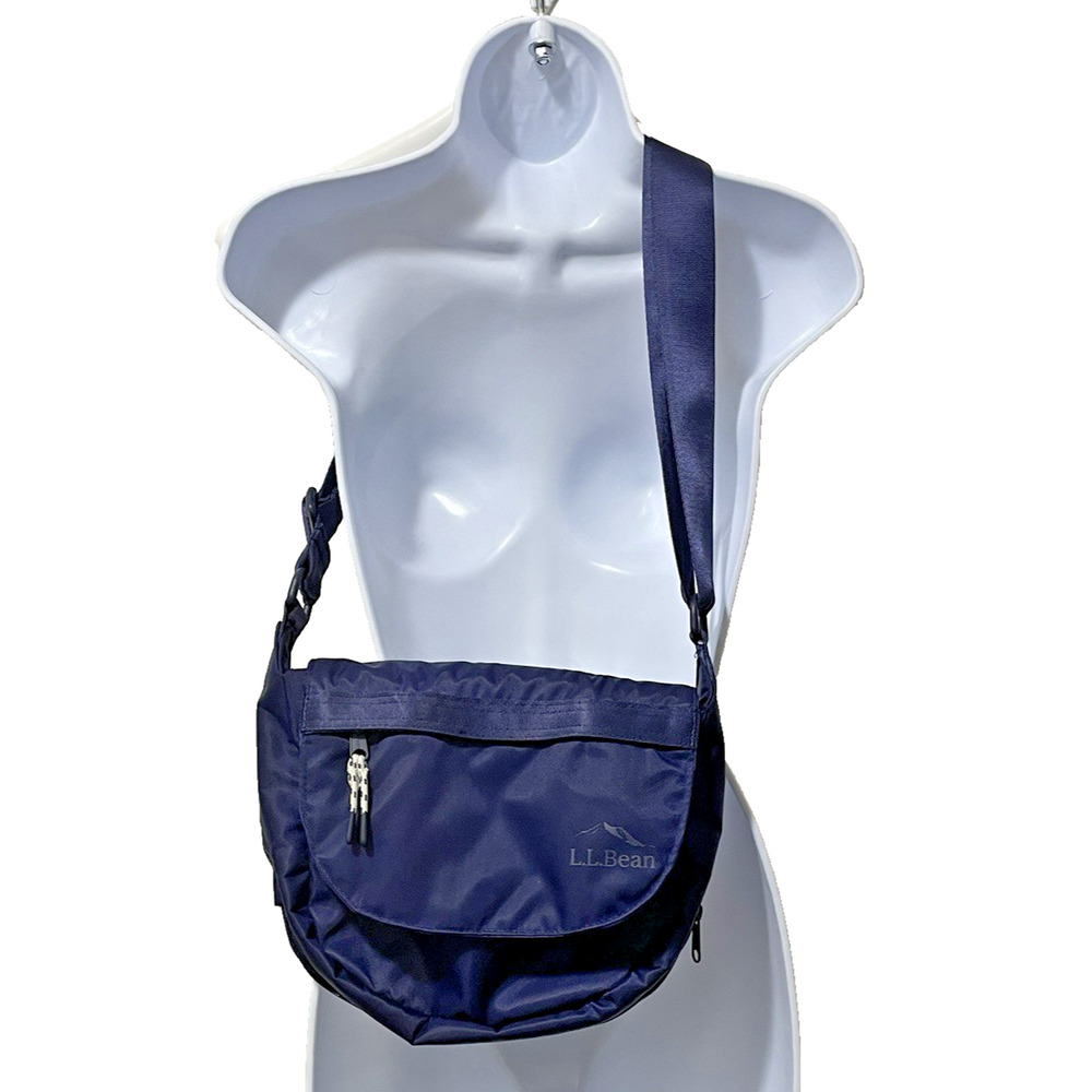L.L. Bean Navy Shoulder Bag
